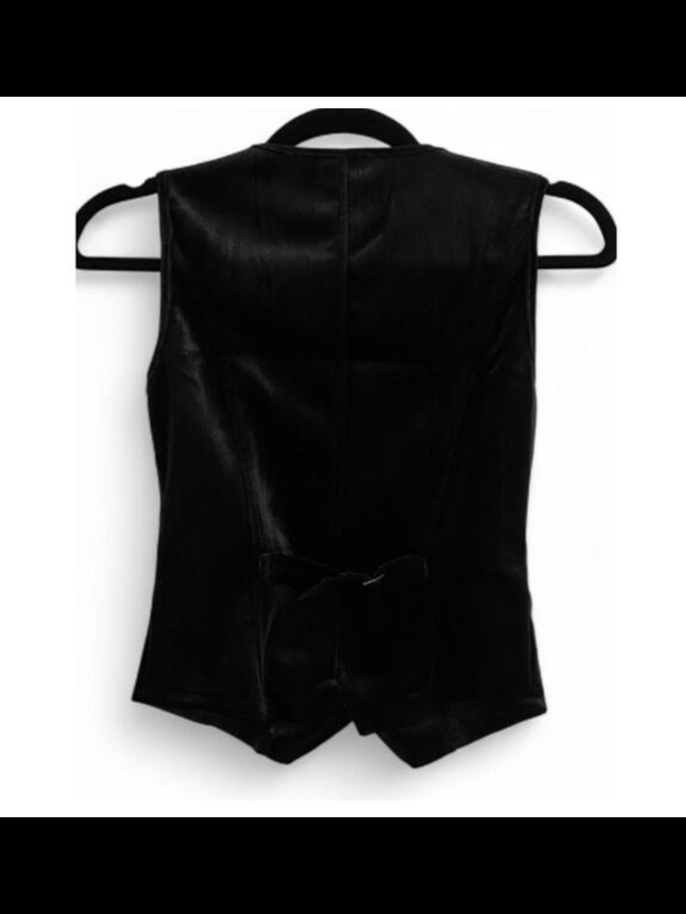 NEW Y2K Black Corset XS-XL Military Vest Gothic Button Festival Streetwear XL - Picture 5 of 8